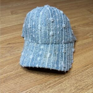 ORTTU Distressed Blue Denim Hat